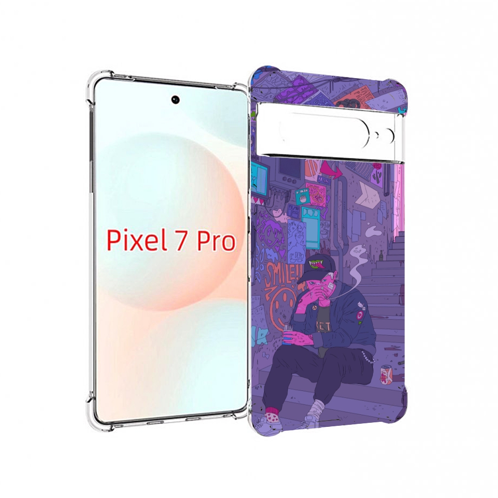 

Чехол Mypads Парень В Подъезде Мультик Для Google Pixel 7 Pro, Прозрачный, Tocco