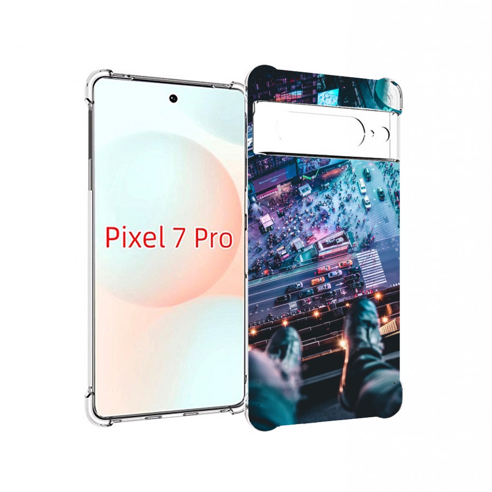 

Чехол Mypads Парень На Крыше Для Google Pixel 7 Pro, Прозрачный, Tocco