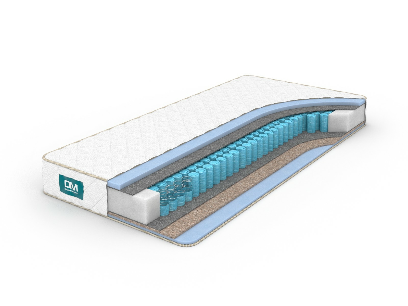 

Матрас Dream Master Кантри 13 SP 110х195, Белый, Кантри 13 SP