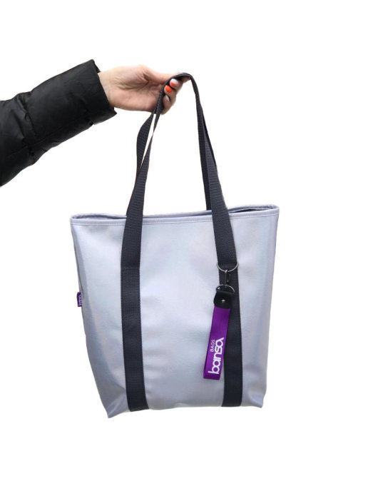 

Шоппер женский Ranzel МСС МС244С серый, Shopper bag Viola