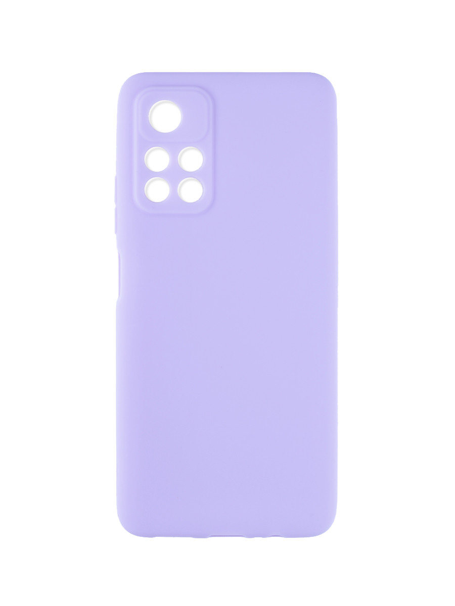 фото Чехол накладка zibelino для xiaomi poco m4 pro сиреневый с защитой камеры