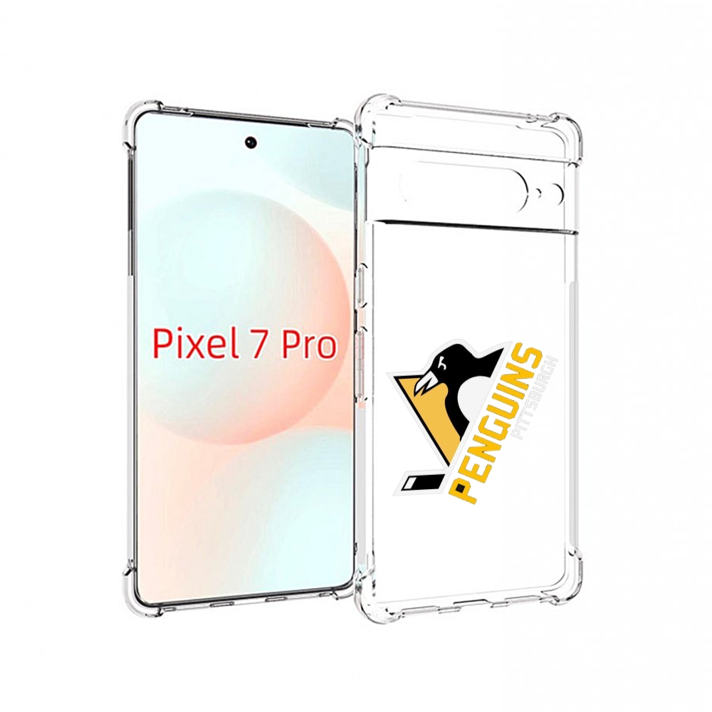 

Чехол Mypads Питтсбург Пингвинс Для Google Pixel 7 Pro, Прозрачный, Tocco