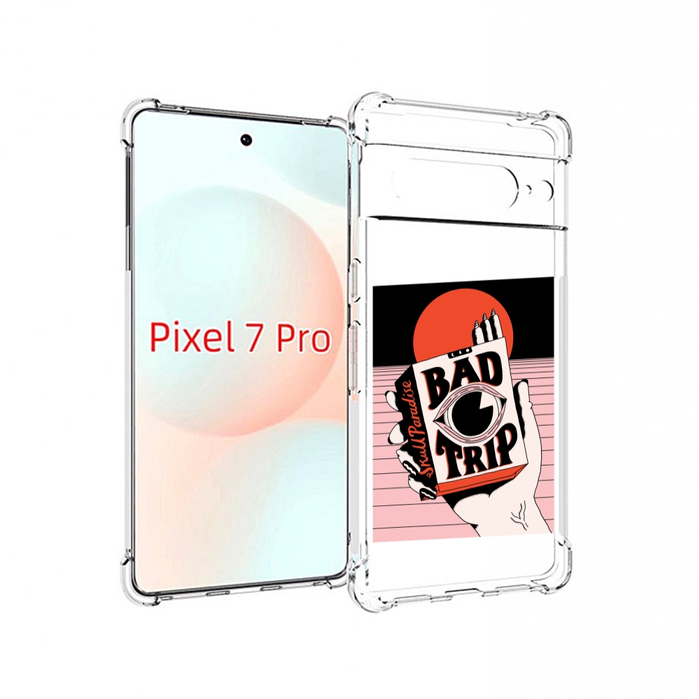 

Чехол Mypads Плохая Пачка Для Google Pixel 7 Pro, Прозрачный, Tocco