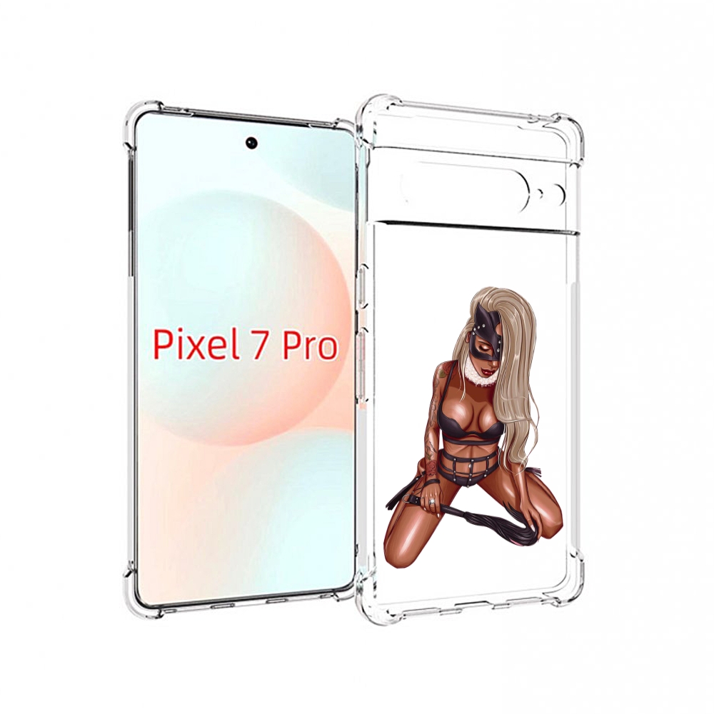 

Чехол Mypads Плохая-Девушка Женский Для Google Pixel 7 Pro, Прозрачный, Tocco