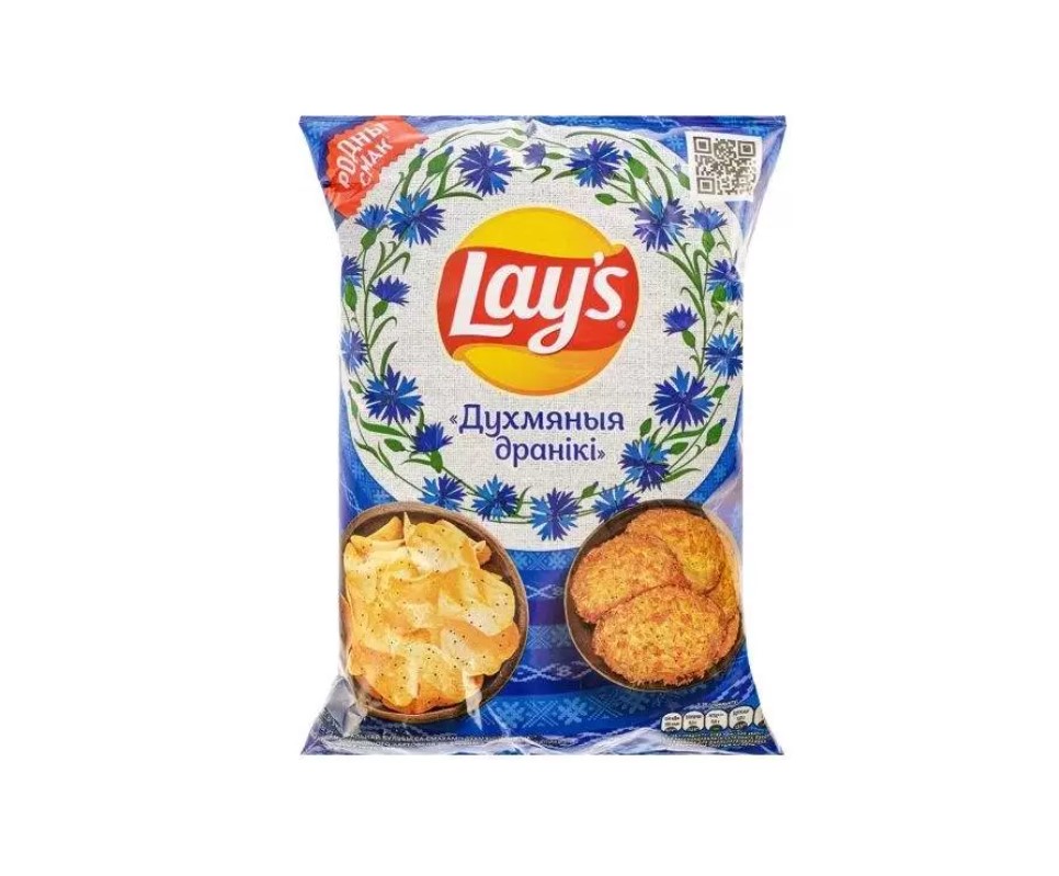 Чипсы Lay's картофельные, со вкусом Ароматные драники 19x125 г