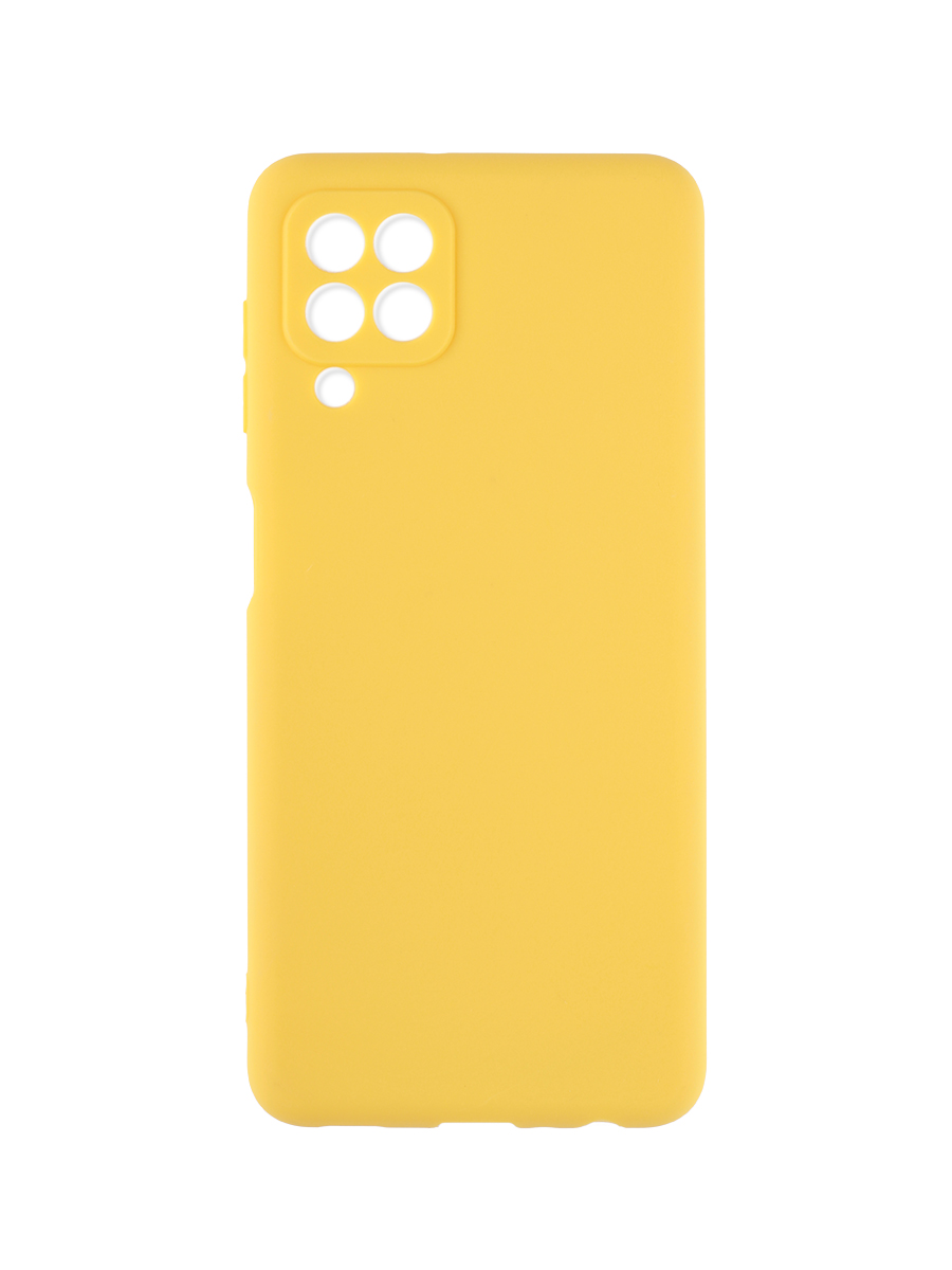 фото Чехол накладка mobileocean для samsung m22 m225 желтый с защитой камеры