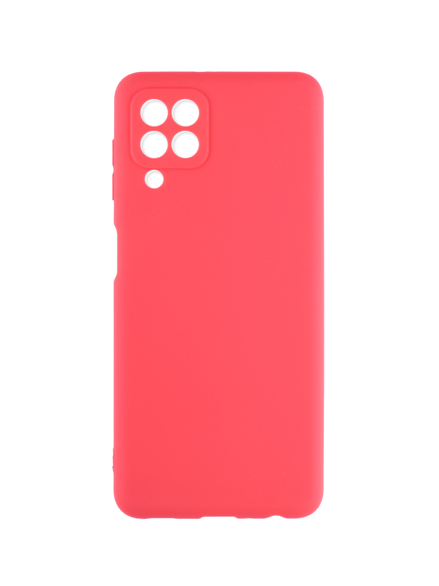 фото Чехол накладка mobileocean для samsung m22 m225 красный с защитой камеры