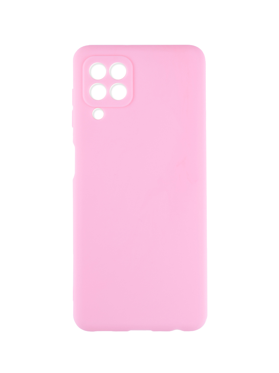 фото Чехол накладка mobileocean для samsung m22 m225 розовый с защитой камеры