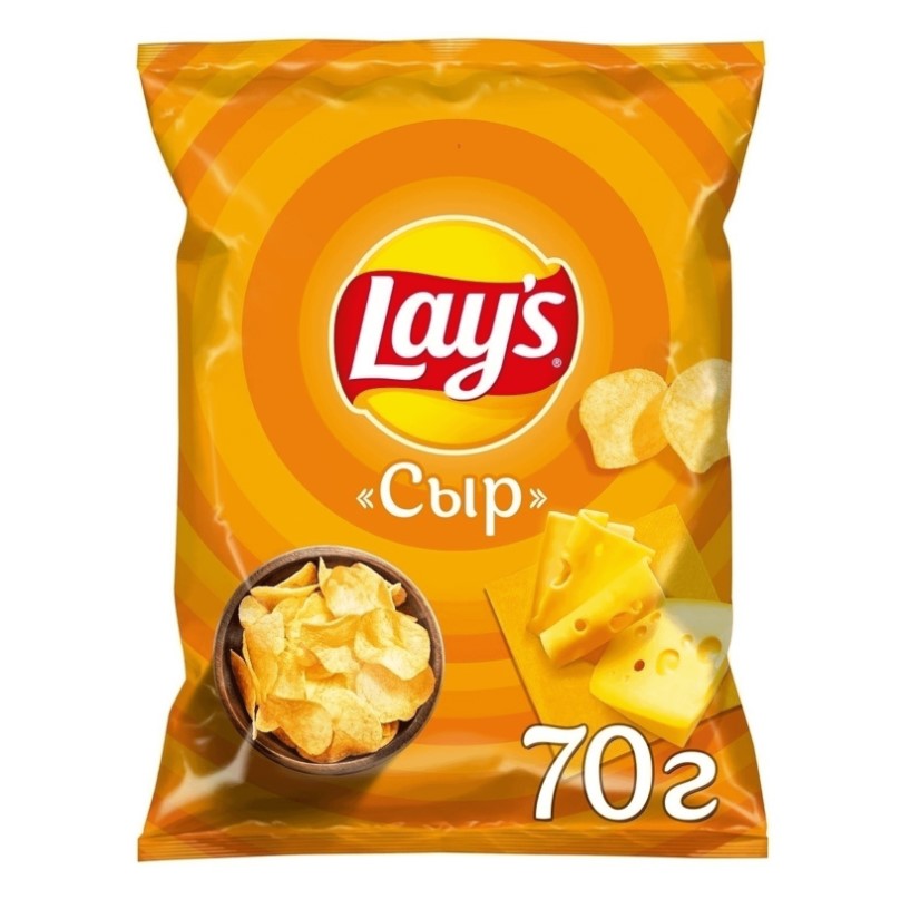 

Чипсы Lay's картофельные, со вкусом сыра, 25x70 г