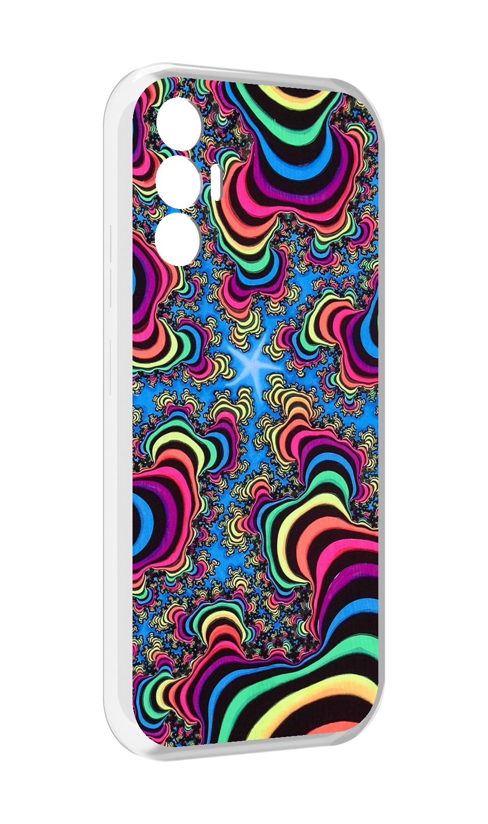

Чехол MyPads щупальца иллюзия для Tecno Pova 3, Прозрачный, Tocco