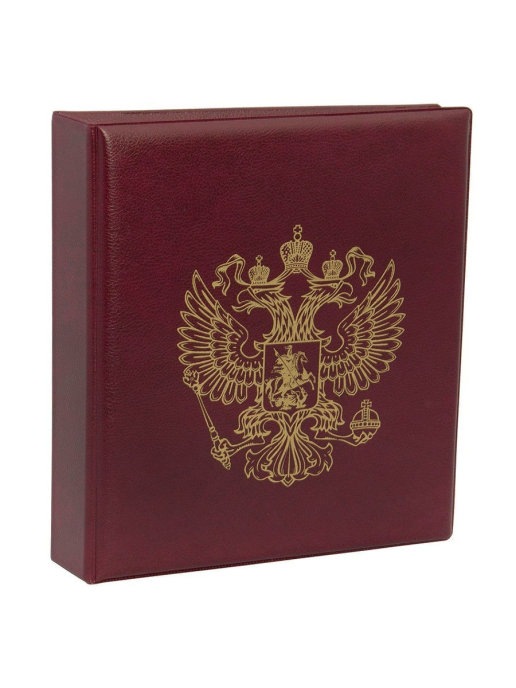 

Альбом "СТАНДАРТ-ГЕРБ" , без листов. Формат "OPTIMA"(Полужесткий), Альбом коллекционера