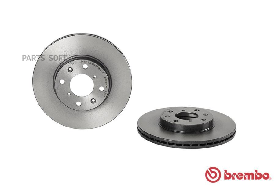 

BREMBO Диск торм. пер.вент.[252x20] 4 отв. SUZUKI (SG) Swift III 1.3-1.5 02/05->