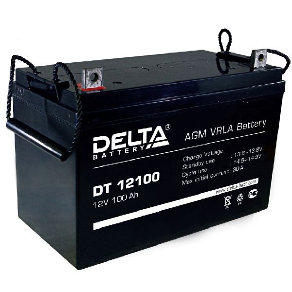 

Аккумулятор для ИБП DELTA Corp. 100 А/ч 12 В (233)