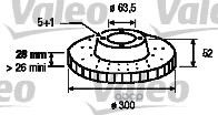 

Vl197055_диск тормозной переднийford galaxy/s-max 1.8d-2.5, volvo s60/s80/xc70 06>