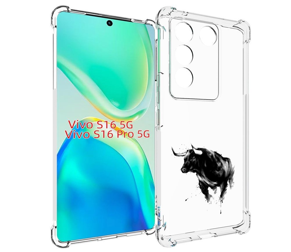 

Чехол MyPads бык для Vivo S16 5G / S16 Pro 5G / V27 / V27 Pro, Tocco