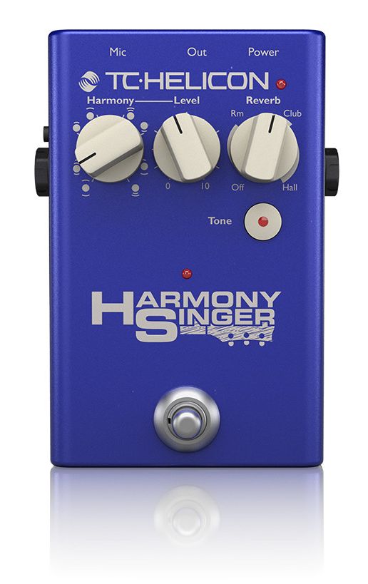 TC HELICON HARMONY SINGER 2 - вокальная педаль с функцией адаптации под голосовые особенно