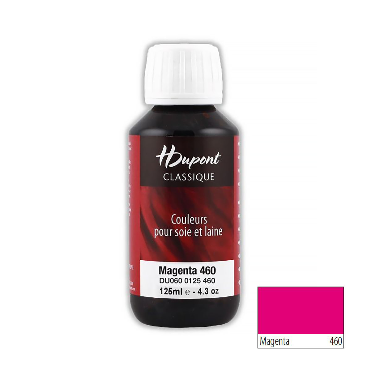 фото Краска для шелка h dupont classiс, du0600125, 125 мл (460 маджента)