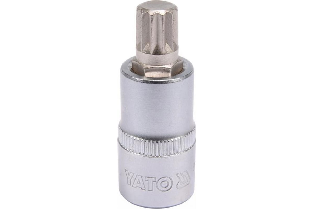 

Головка Торцевая C Вставкой Spline 1/2 М12 YATO арт. YT04344