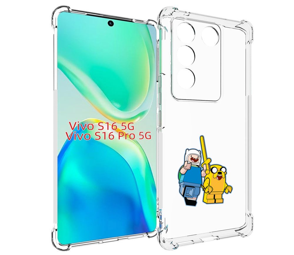 

Чехол MyPads время приключений лего для Vivo S16 5G / S16 Pro 5G / V27 / V27 Pro, Tocco