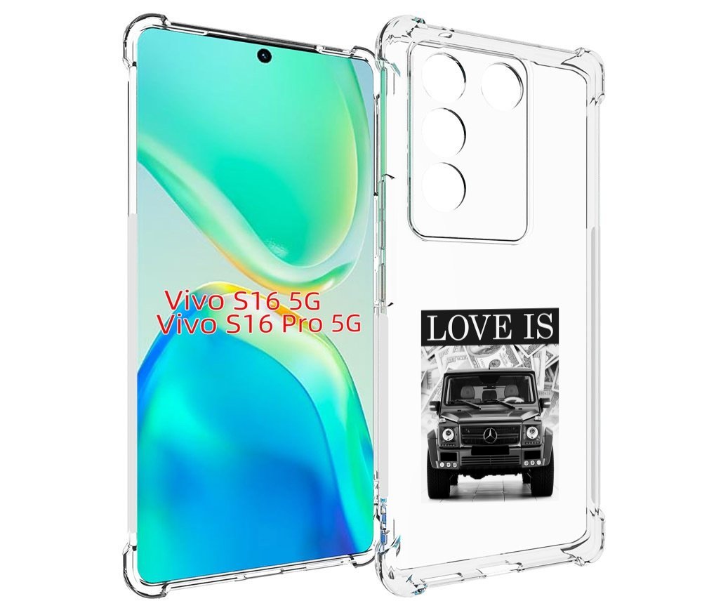 

Чехол MyPads гелик для Vivo S16 5G / S16 Pro 5G / V27 / V27 Pro, Tocco