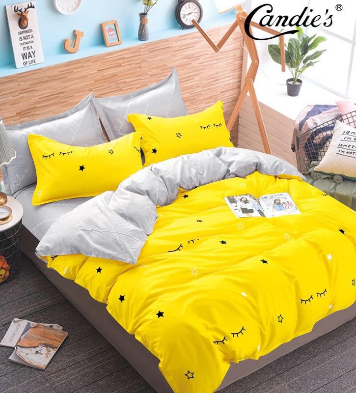 

Комплект постельного белья Candies с простыней на резинке