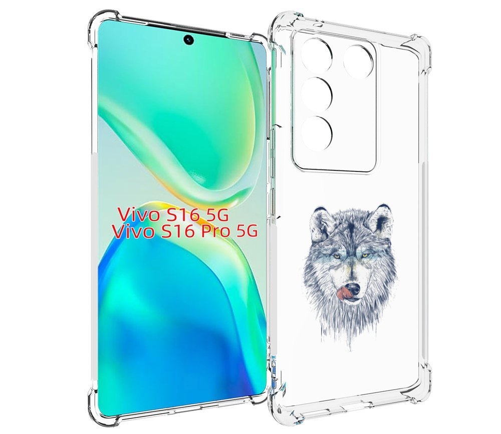 

Чехол MyPads голодгый волк для Vivo S16 5G / S16 Pro 5G / V27 / V27 Pro, Tocco