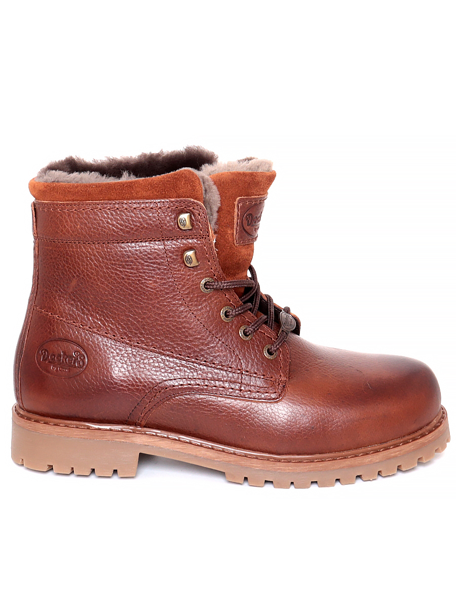 

Ботинки мужские Dockers 7437 коричневые 44 RU, Коричневый, 7437
