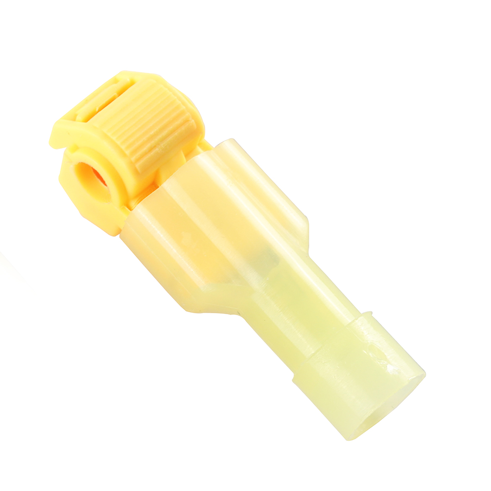 Зажим прокалывающий STEKKER (100шт в упак) сеч.2,5-4мм2, желтый LD503-401-6, 49774 ответвительный прокалывающий герметичный зажим tdm