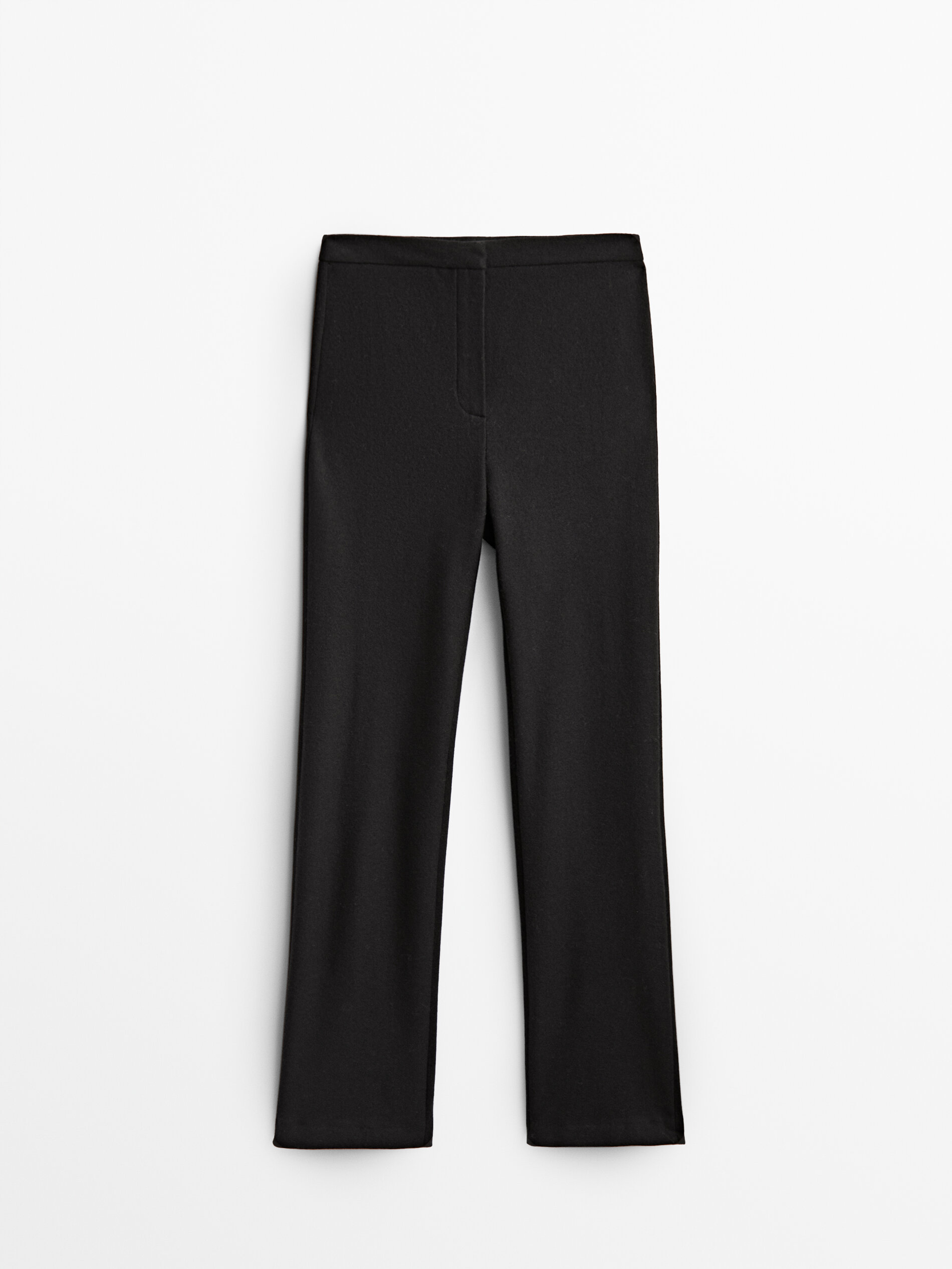 

Брюки женские Massimo Dutti 05027675800 черные 42, 05027675800