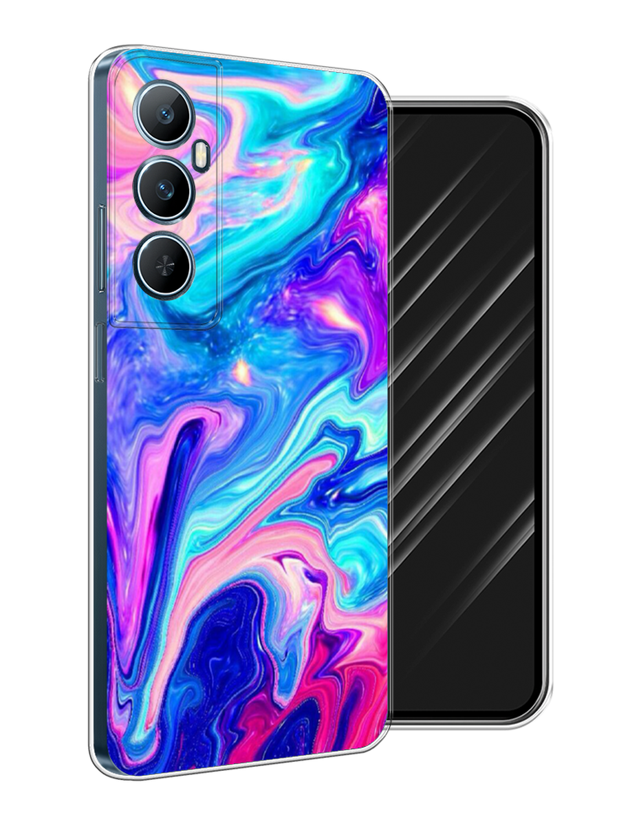 

Чехол Awog на Realme C65 "Потеки краски", Розовый, 2516750-1