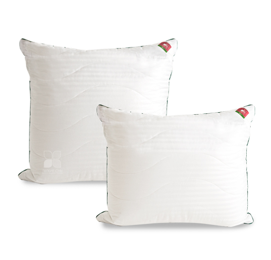 Подушка Бамбоо 50х68 средняя Бамбук/ПЭ, Сатин