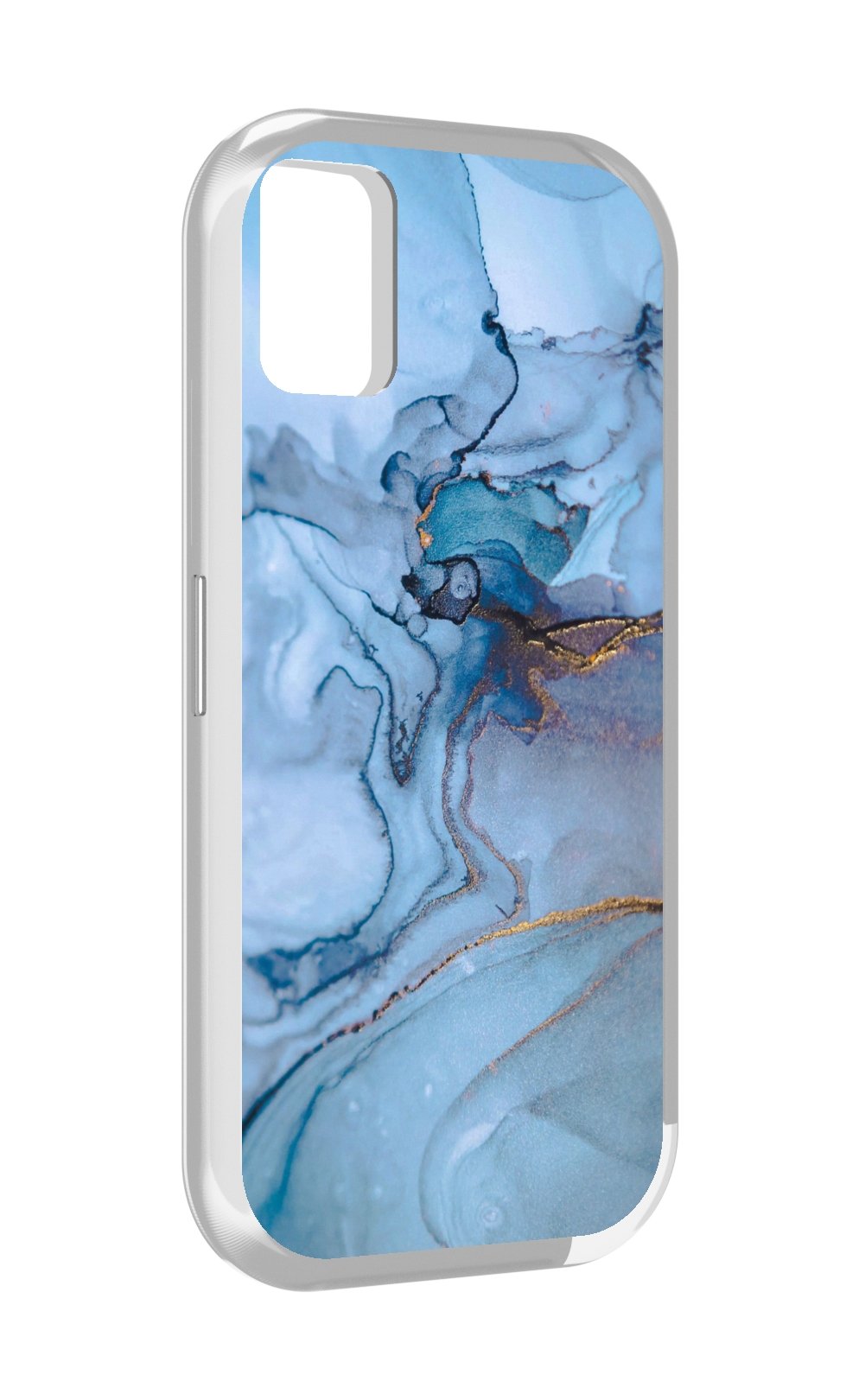 

Чехол MyPads голубой мрамор для UMIDIGI A11, Прозрачный, Tocco
