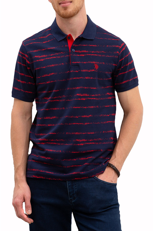 

Футболка-поло мужская G081GL0110LANDEN U.S. POLO Assn. синяя XS, G081GL0110LANDEN