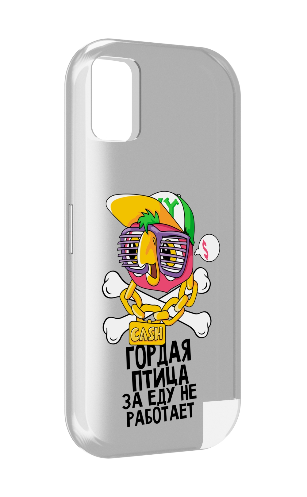 

Чехол MyPads гордая-птица-за-еду-не-работает для UMIDIGI A11, Прозрачный, Tocco