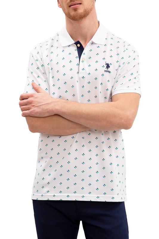 

Футболка-поло мужская G081SZ0110KELTON U.S. POLO Assn. белая S, G081SZ0110KELTON