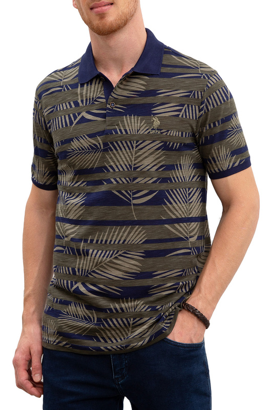

Футболка-поло мужская G081SZ0110PRAT U.S. POLO Assn. хаки XS, G081SZ0110PRAT