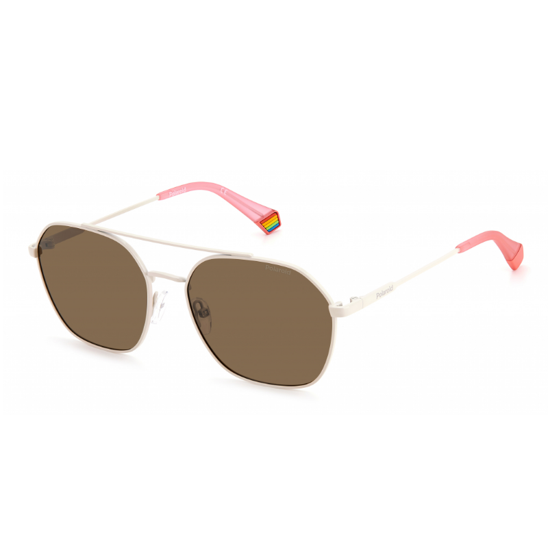 Солнцезащитные очки унисекс Polaroid PLD 6172/S коричневые