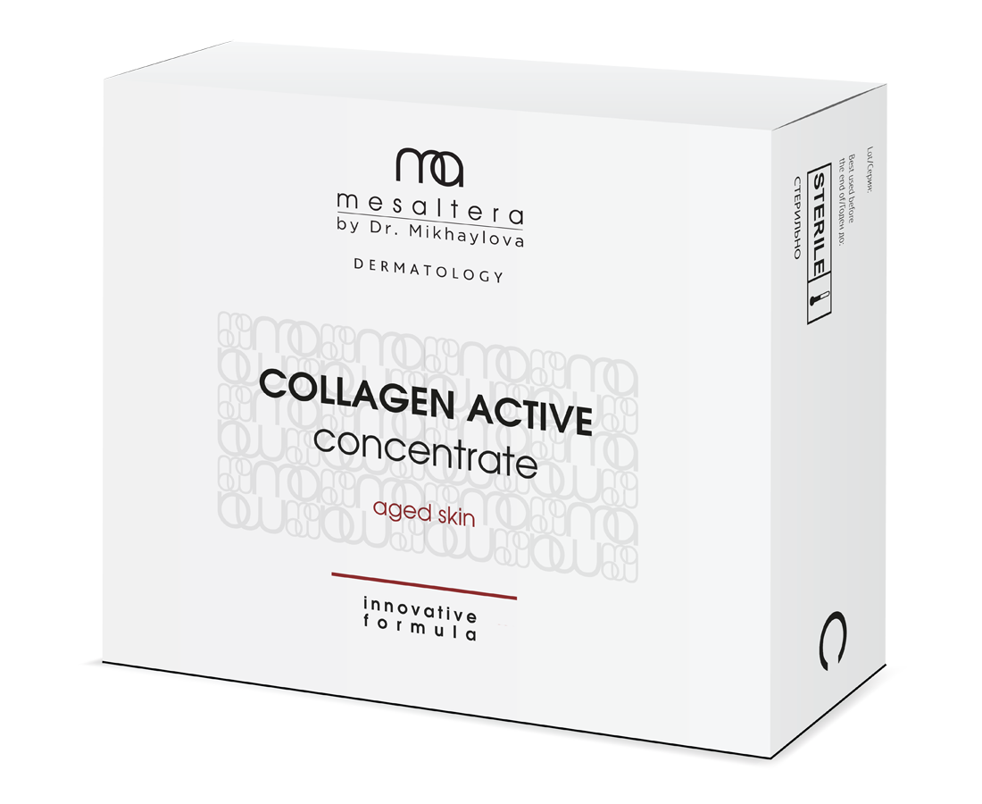 Концентрат Mesaltera By Dr. Mikhaylova Collagen Active Concentrate, 10*2 мл концентрат mesaltera by dr mikhaylova collagen active concentrate 10 2 мл