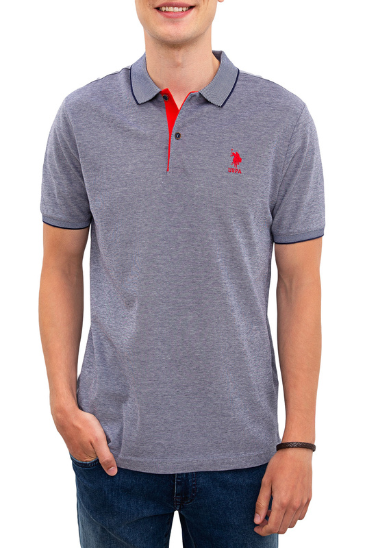 

Футболка-поло мужская G081SZ0110VALENSI U.S. POLO Assn. синяя S, G081SZ0110VALENSI