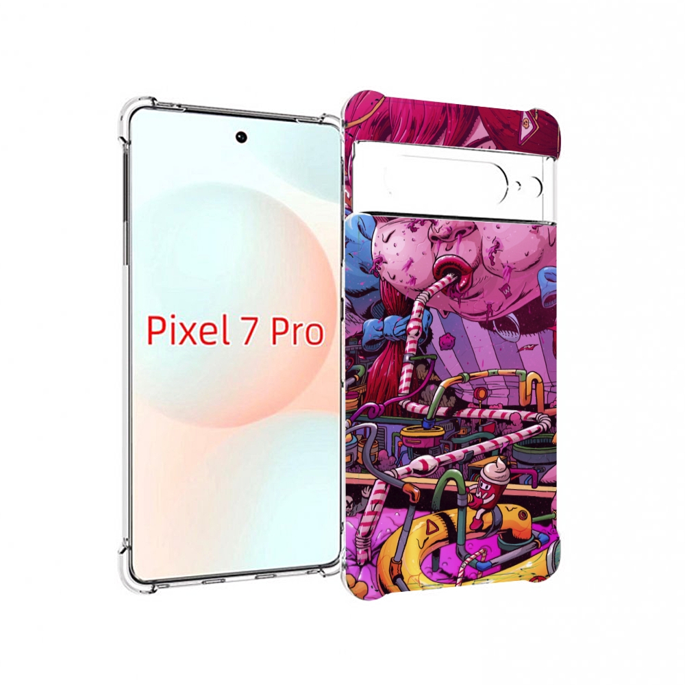

Чехол Mypads Прикольная Сладкая Картинка Для Google Pixel 7 Pro, Прозрачный, Tocco
