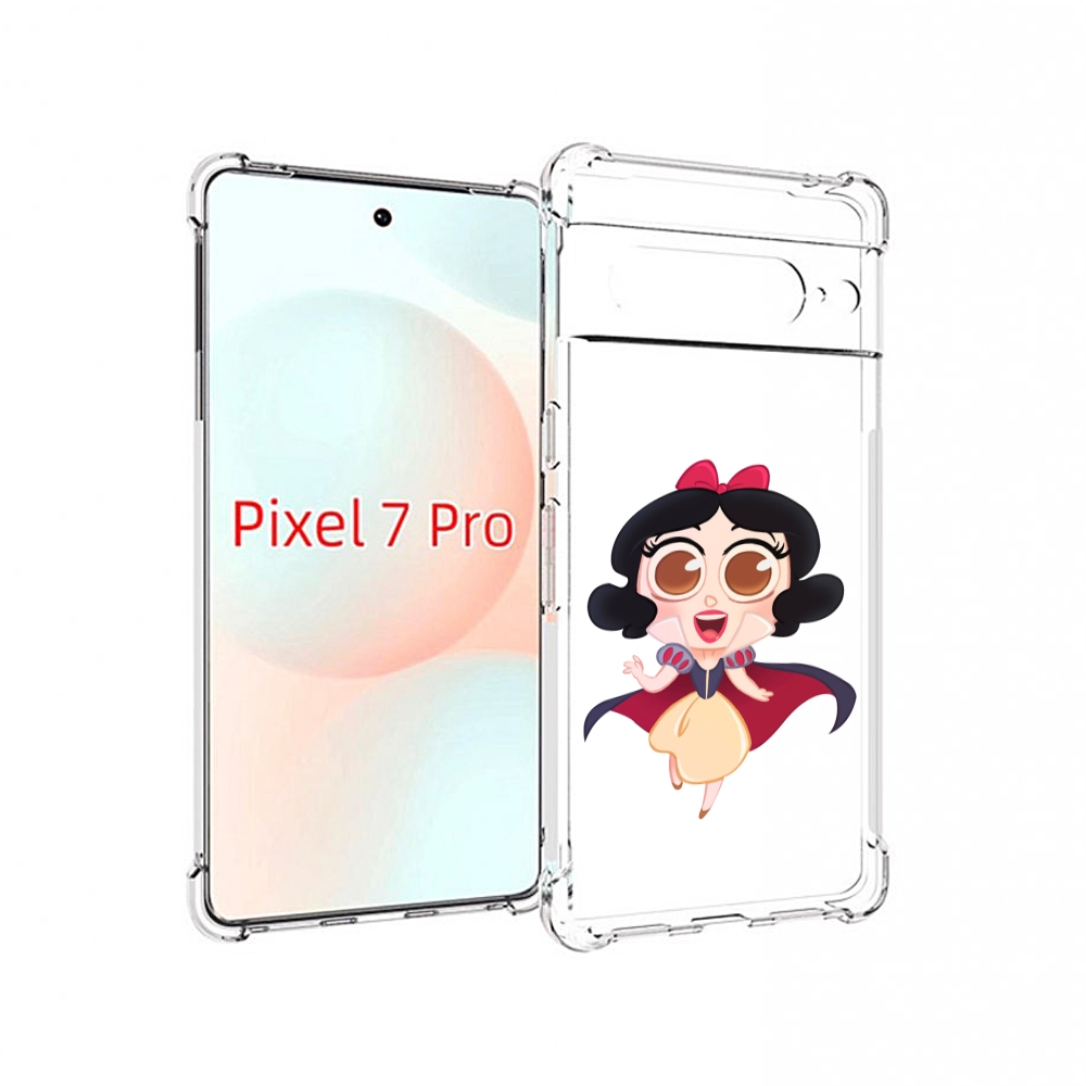 

Чехол Mypads Принцеска-Нарисованная Женский Для Google Pixel 7 Pro, Прозрачный, Tocco