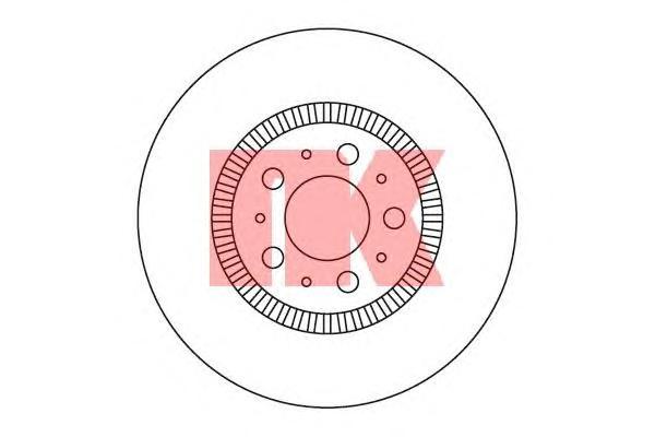 

Диск Тормозной 204842 NK 204842