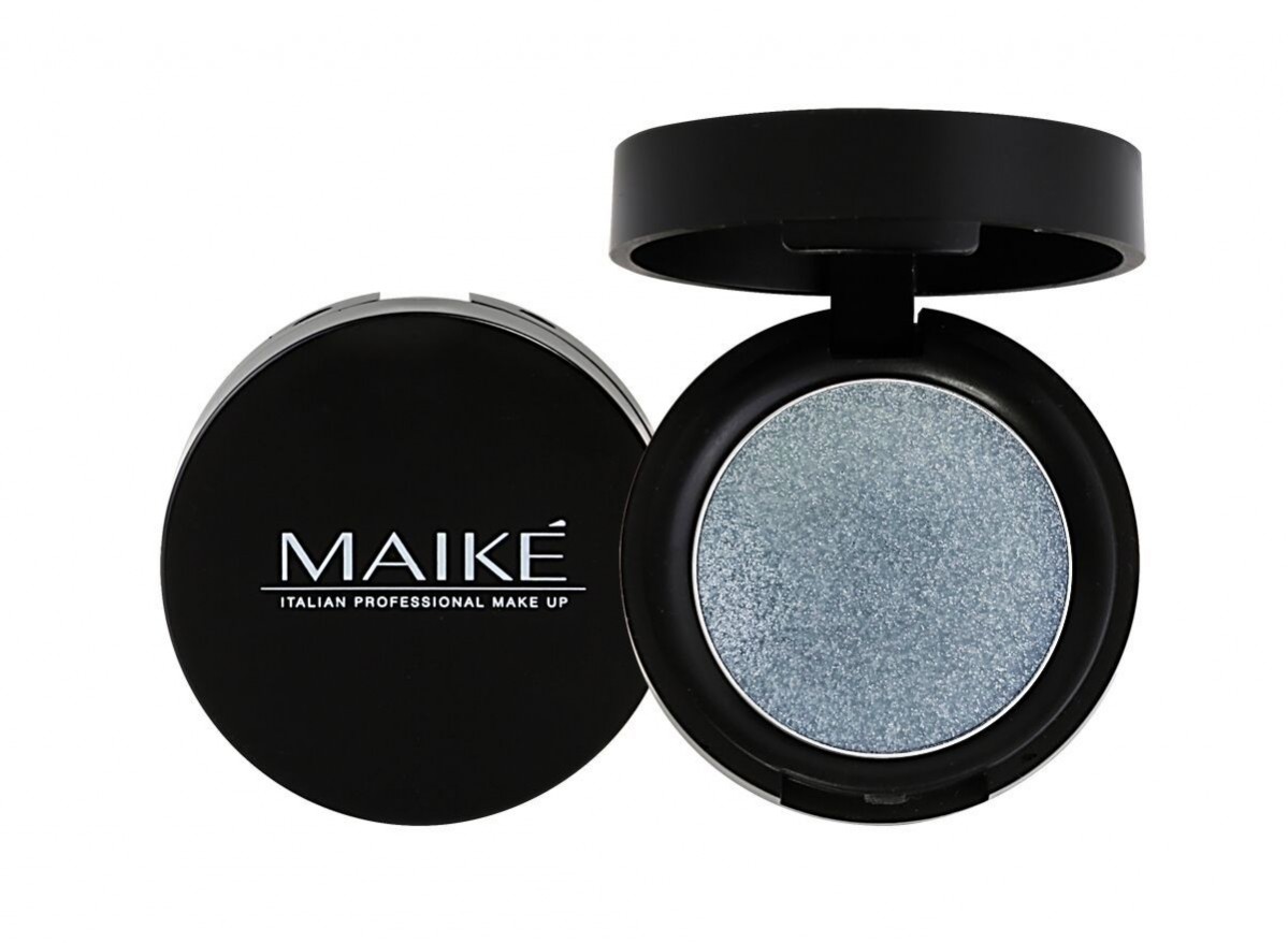 

Компактные метализированные тени для век MAIKE 13 Silver Glitter