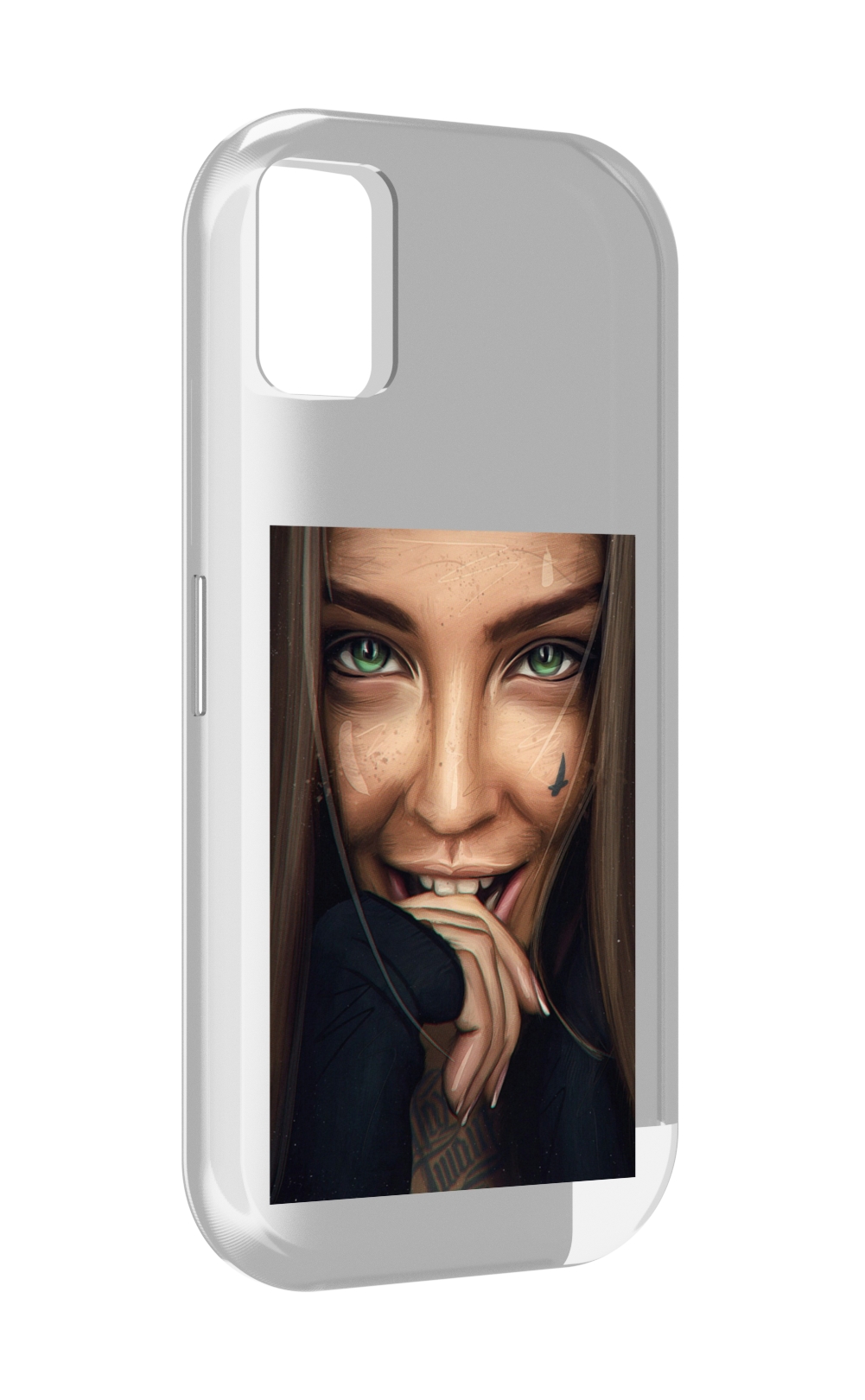 

Чехол MyPads девушка улыбается женский для UMIDIGI A11, Прозрачный, Tocco