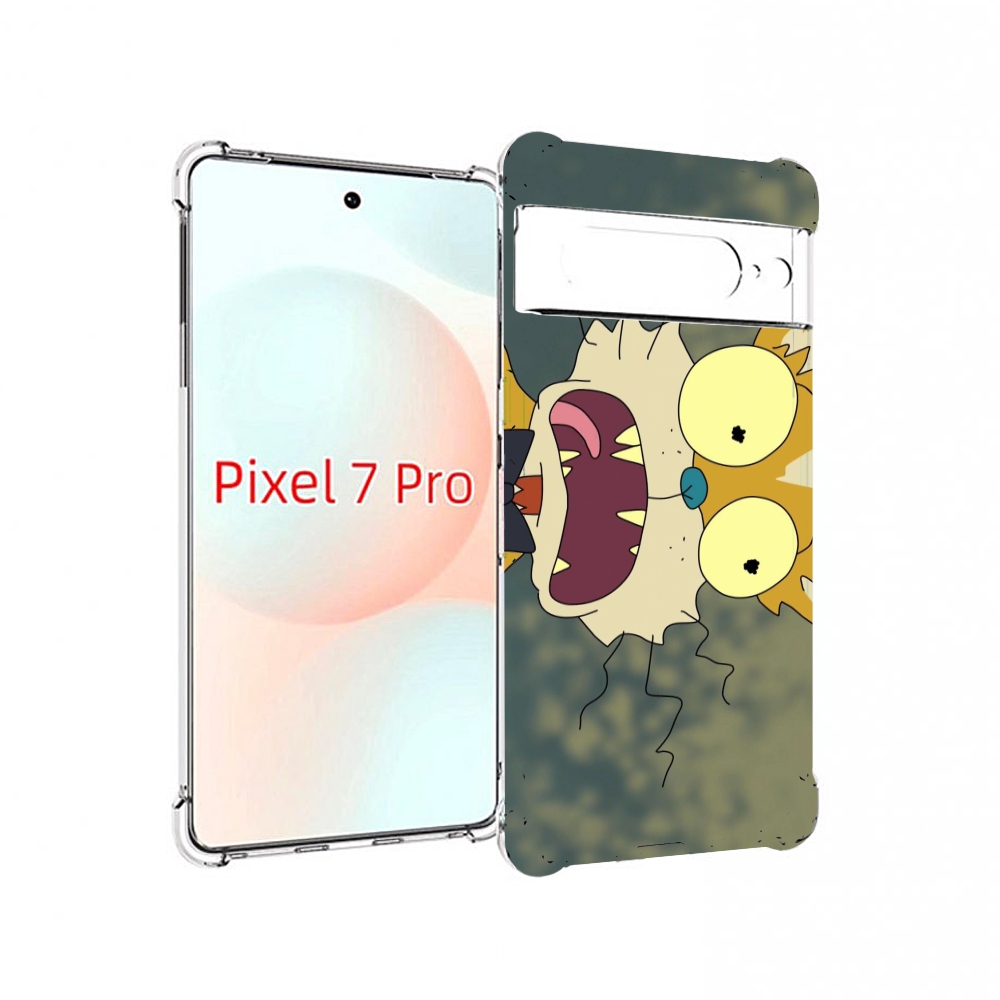 

Чехол Mypads Пугливый Кот Для Google Pixel 7 Pro, Прозрачный, Tocco