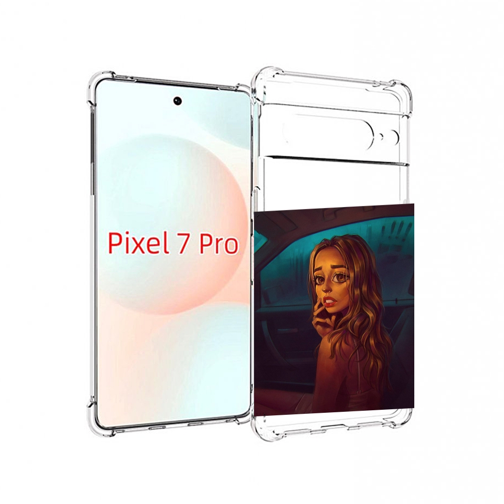 

Чехол Mypads Пуп-Невесты Женский Для Google Pixel 7 Pro, Прозрачный, Tocco