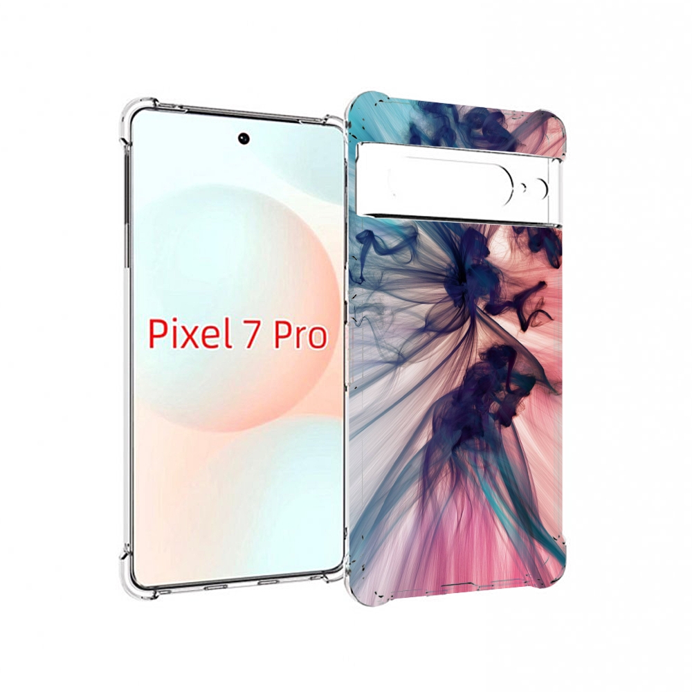 

Чехол Mypads Разноцветный Дым Для Google Pixel 7 Pro, Прозрачный, Tocco