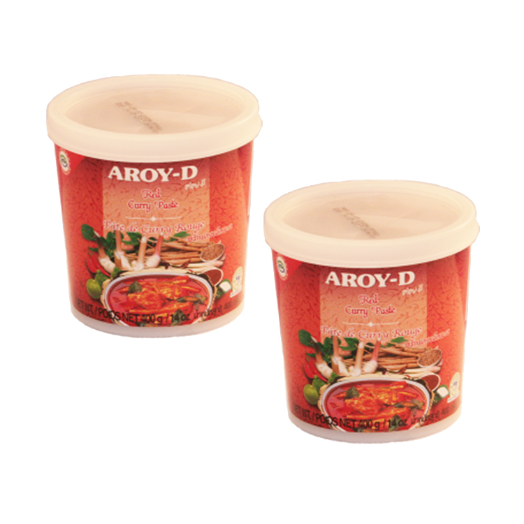 

Паста карри красная Aroy-D шт. по 400 г)