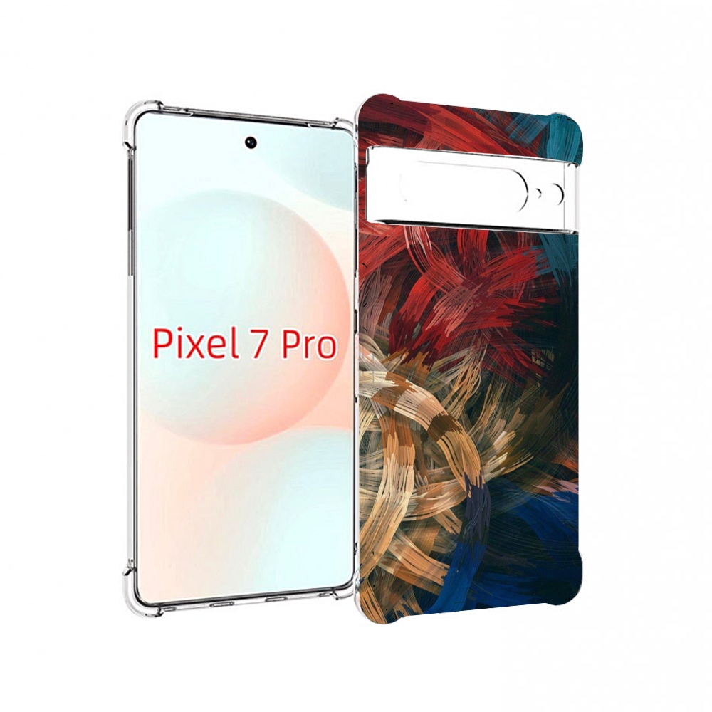 

Чехол Mypads Раскрашенная Медь Для Google Pixel 7 Pro, Прозрачный, Tocco