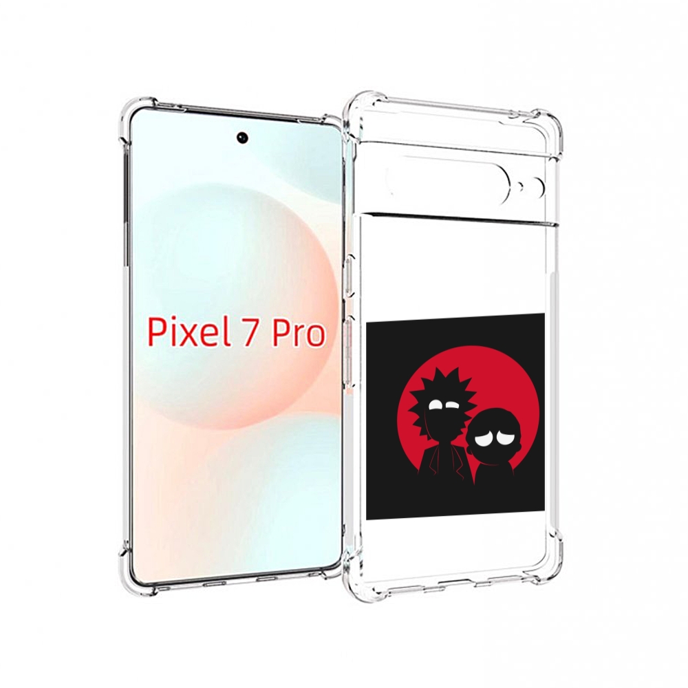 

Чехол Mypads Рик И Морти В Тени Для Google Pixel 7 Pro, Прозрачный, Tocco